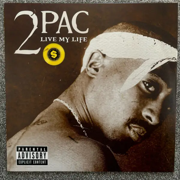 2Pac - Live My Life  (vinyl, Gold, LP, Compilation)