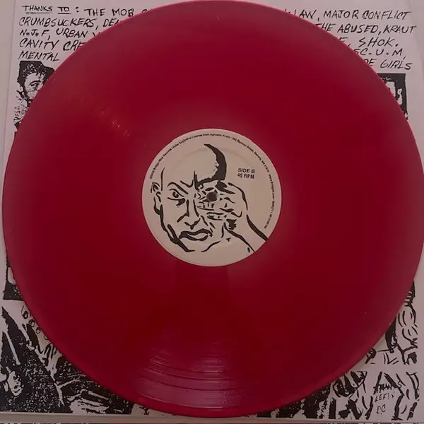 Agnostic Front - United Blood l.p. (Red, Opaque, LP, Remastered, Repress) - фото №6