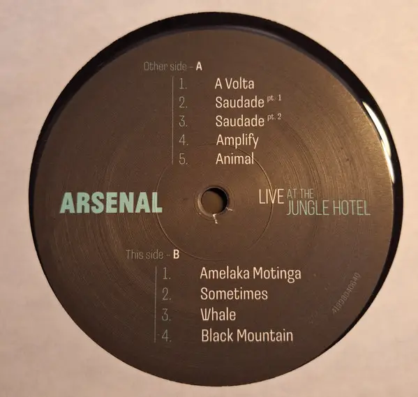 Arsenal - Live at The Jungle Hotel - 2LP+CD (Альбом) - фото №7