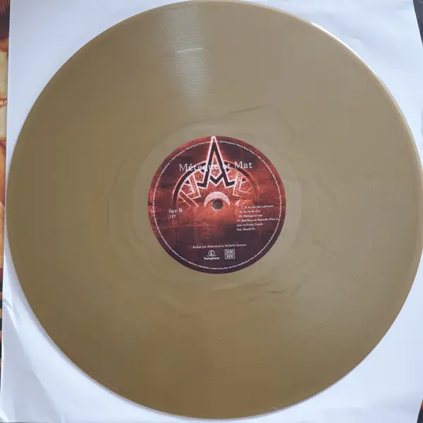 Akhenaton - Métèque Et Mat (3 платівки, 180 грам, Золотий, Альбом, Лимітоване, Перевидання, Ремастеринг) - фото №4