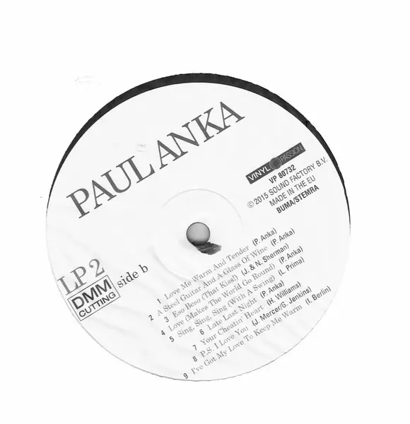 Paul Anka - Signature Collection - Classic Hits (2 платівки, Розкладна обкладинка, 180 грам, Збірник, Ремастеринг) - фото №6