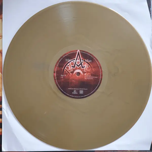 Akhenaton - Métèque Et Mat (3 платівки, 180 грам, Золотий, Альбом, Лимітоване, Перевидання, Ремастеринг) - фото №3