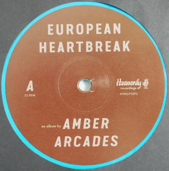 Amber Arcades - European Heartbreak (Синий, Альбом, Лимитированое) - фото №3