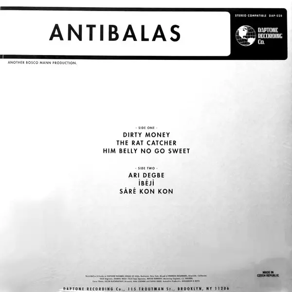 Antibalas - Antibalas (Ювілейне видання до 10-річчя, Альбом, Перевидання) - фото №2