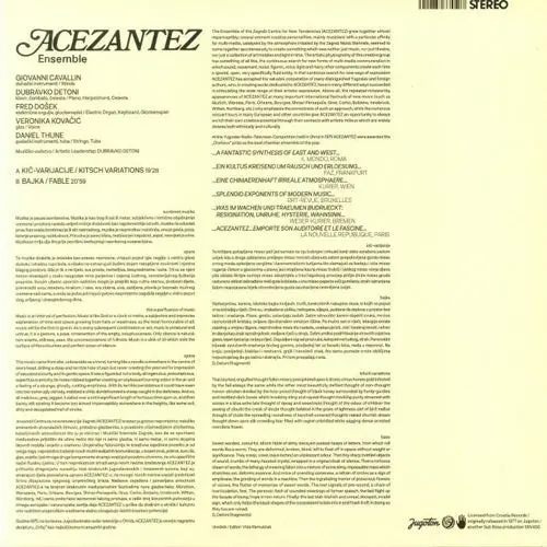 Acezantez - Acezantez (LP, Album, Reissue) - фото №2