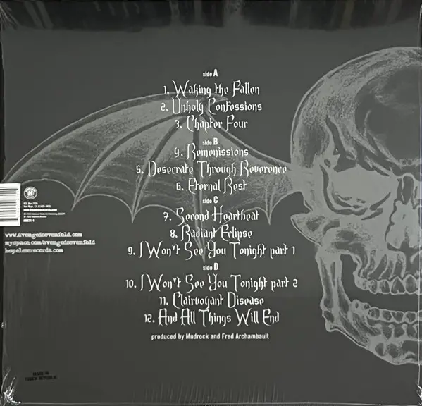 Avenged Sevenfold - Waking The Fallen (2 платівки, Золотий, Ювілейне видання до 20-річчя, Альбом, Лимітоване, Перевидання) - фото №2