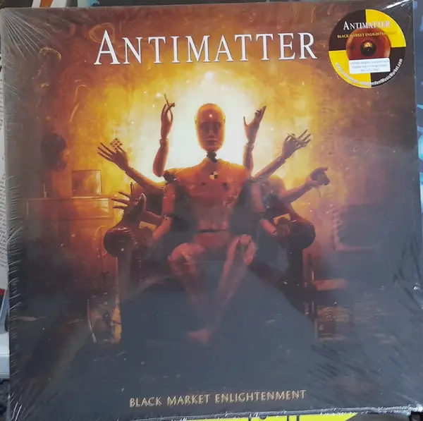 Antimatter - Black Market Enlightenment (2 платівки, Помаранчевий, Напівпрозорий, Чорний, Мармур, Альбом, Лимітоване, Пронумерований)