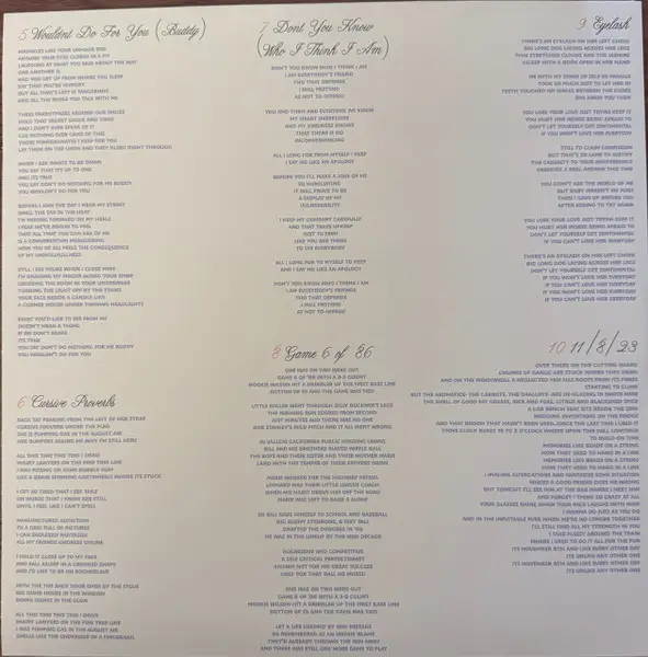 Chris Acker - Famous Lunch (Blue, LP, Album) - фото №4
