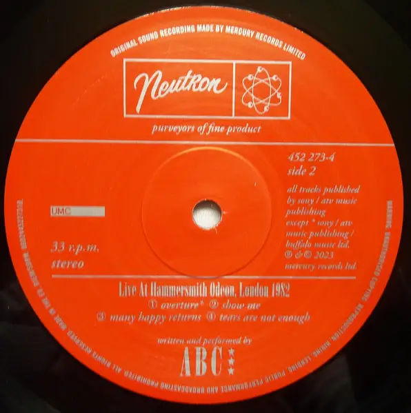 ABC - The Lexicon Of Love (40th Anniversary Edition) (4 платівки, Album, Reissue) - фото №22