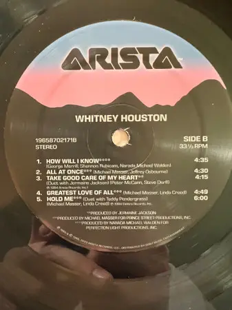 Whitney Houston - Whitney Houston (Альбом, Перевидання, Спеціальне видання) - фото №6