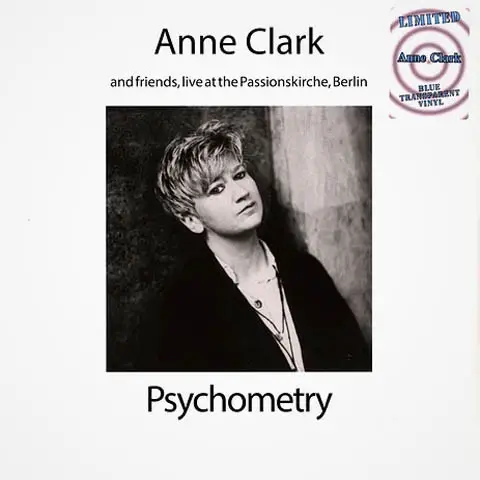 Anne Clark - Psychometry: Anne Clark And Friends, Live At The Passionskirche, Berlin (Синий, Альбом, Переиздание)