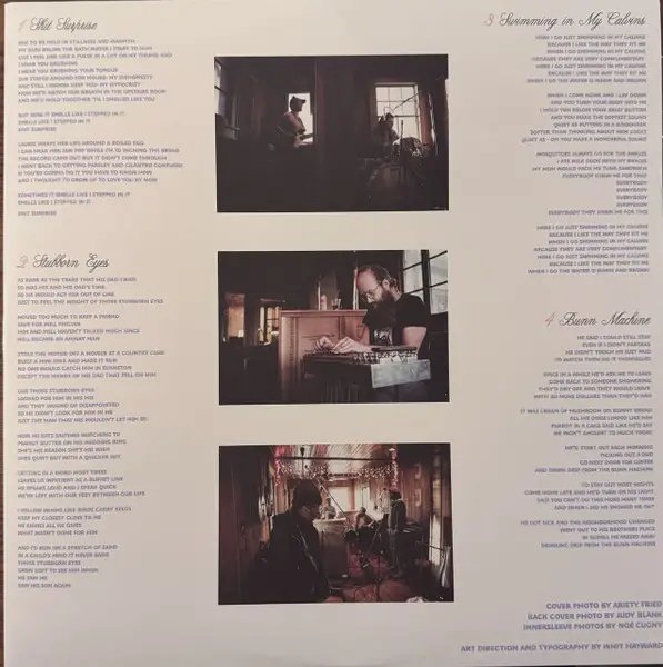 Chris Acker - Famous Lunch (Blue, LP, Album) - фото №3