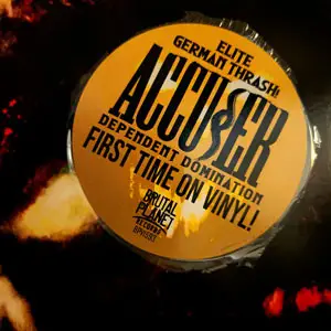 Accuser - Dependent Domination (LP, Album, Reissue, Remastered) - фото №7