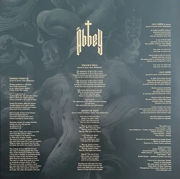 The Abbey - Word Of Sin (2 пластинки, LP, Album) - фото №3