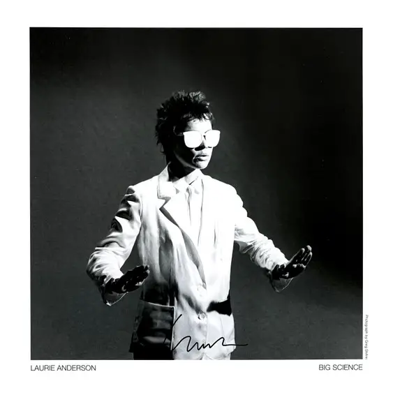 Laurie Anderson - Big Science (Красный, Непрозрачный, Альбом, Переиздание, Ремастеринг) - фото №7