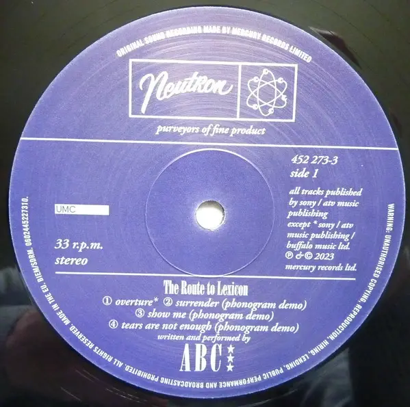 ABC - The Lexicon Of Love (40th Anniversary Edition) (4 платівки, Album, Reissue) - фото №17