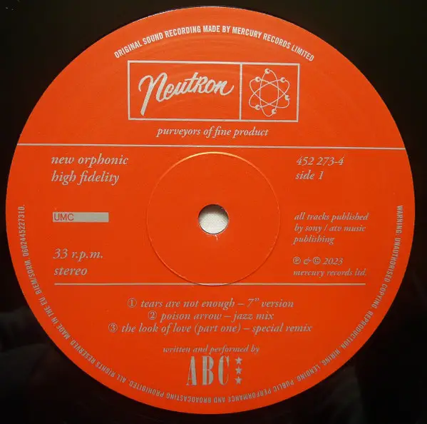 ABC - The Lexicon Of Love (40th Anniversary Edition) (4 платівки, Album, Reissue) - фото №21