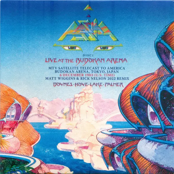 Asia - Live At The Budokan Arena Tokyo, Japan 1983 (2 платівки, Альбом, Deluxe видання, Лимітоване, Ремастеринг) - фото №4