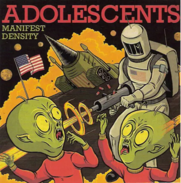 Adolescents - Manifest Density (Gold, LP, Album, Reissue)