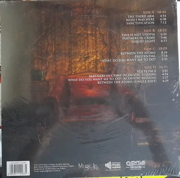 Antimatter - Black Market Enlightenment (2 платівки, Помаранчевий, Напівпрозорий, Чорний, Мармур, Альбом, Лимітоване, Пронумерований) - фото №3