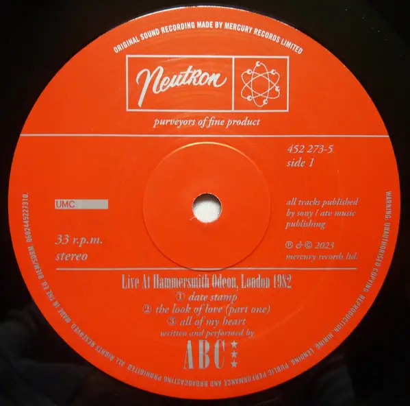 ABC - The Lexicon Of Love (40th Anniversary Edition) (4 платівки, Album, Reissue) - фото №25