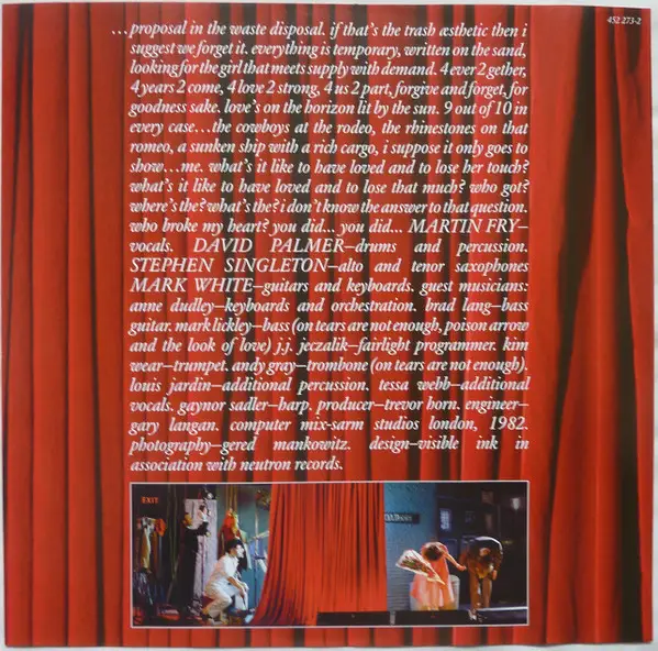 ABC - The Lexicon Of Love (40th Anniversary Edition) (4 платівки, Album, Reissue) - фото №12