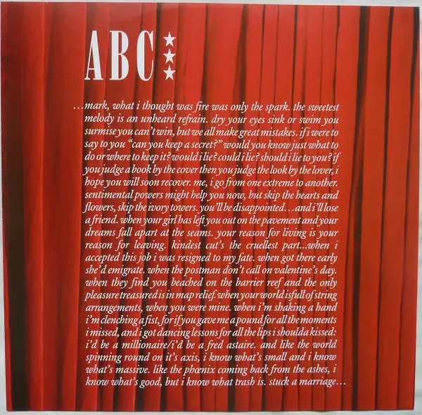 ABC - The Lexicon Of Love (40th Anniversary Edition) (4 платівки, Album, Reissue) - фото №11