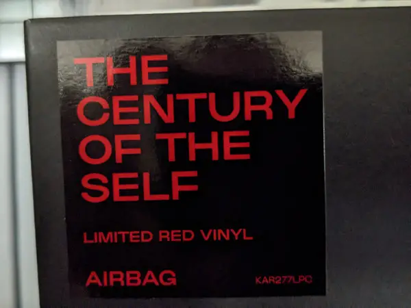 Airbag - The Century Of The Self (180 грамм, Прозрачный, Красный, Альбом, Лимитированое) - фото №3