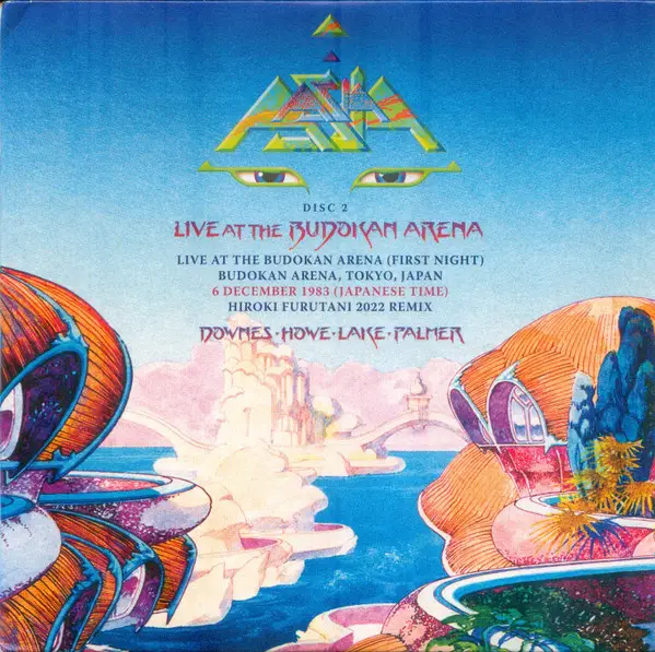 Asia - Live At The Budokan Arena Tokyo, Japan 1983 (2 платівки, Альбом, Deluxe видання, Лимітоване, Ремастеринг) - фото №8