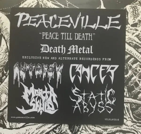 Autopsy & Cancer & Morta Skuld & Static Abyss - Peace Till Death (Сборник) - фото №2