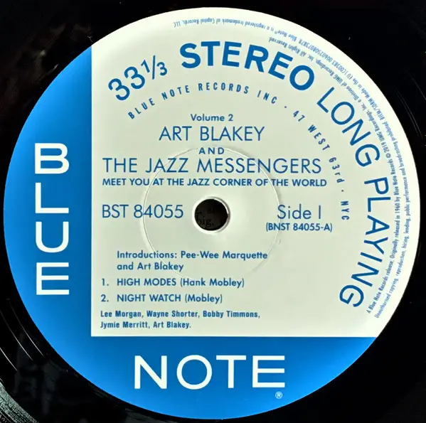 Art Blakey & The Jazz Messengers - Meet You At The Jazz Corner Of The World (Volume 2) (180 грам, Альбом, Перевидання) - фото №3