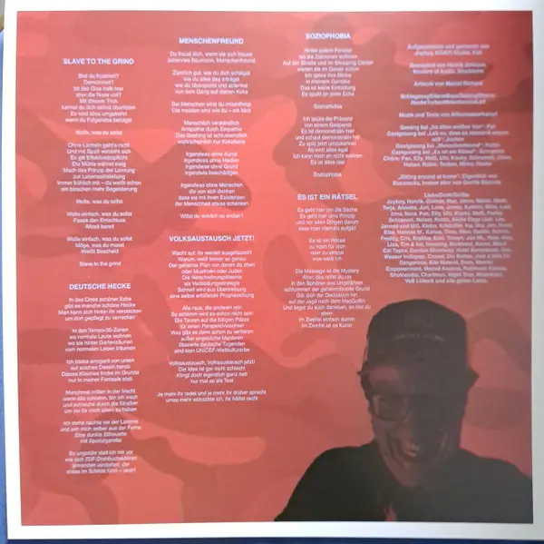 Affenmesserkampf - Förde Runs Red (Colored, LP, Album) - фото №7