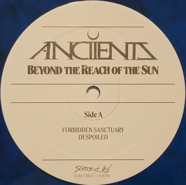 Anciients - Beyond The Reach Of The Sun (2 платівки, Прозорий, Синій, Чорний, Мармур, Альбом, Лимітоване) - фото №6