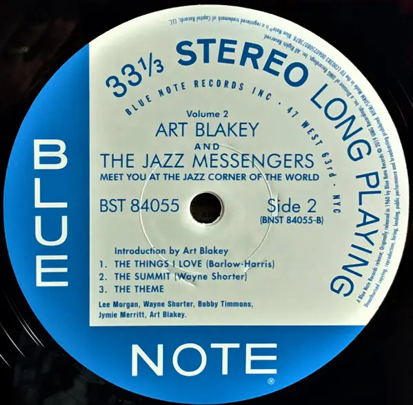 Art Blakey & The Jazz Messengers - Meet You At The Jazz Corner Of The World (Volume 2) (180 грам, Альбом, Перевидання) - фото №4