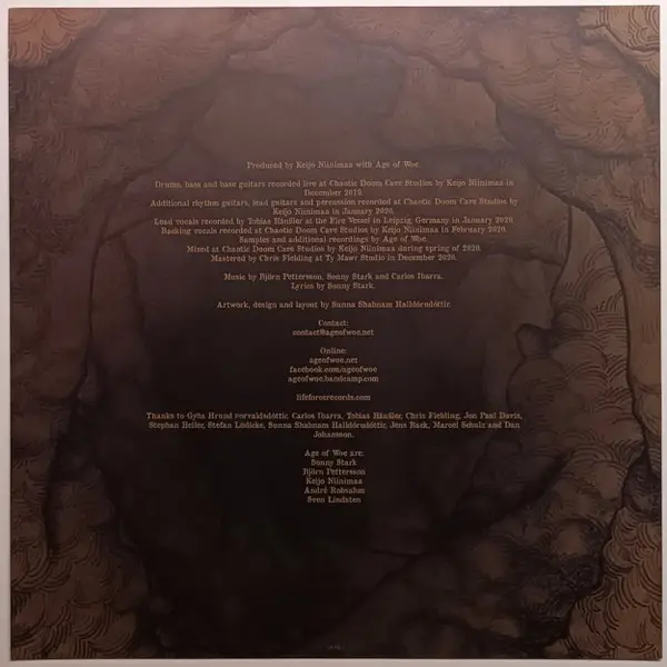 Age Of Woe - Envenom (Marbled, LP, Album) - фото №5