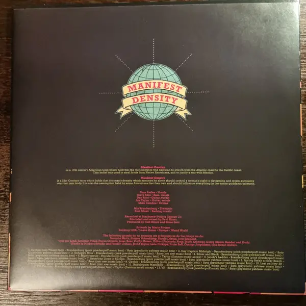 Adolescents - Manifest Density (Gold, LP, Album, Reissue) - фото №5