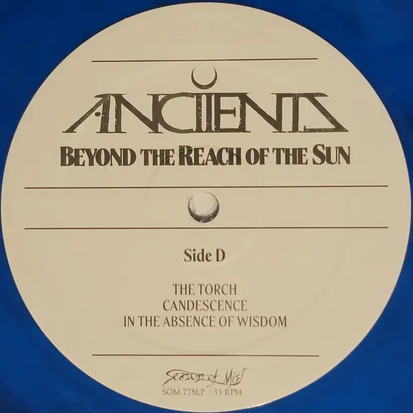 Anciients - Beyond The Reach Of The Sun (2 платівки, Прозорий, Синій, Чорний, Мармур, Альбом, Лимітоване) - фото №9