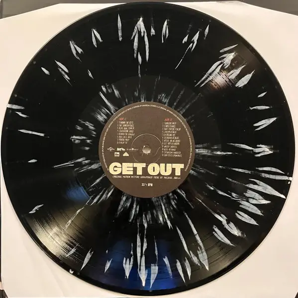 Michael Abels - Get Out (2 платівки, Black, White, Splatter, LP, Album, Stereo) - фото №6