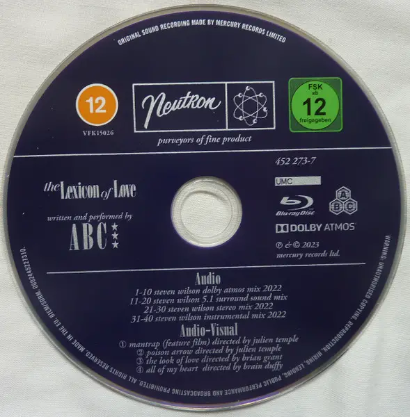 ABC - The Lexicon Of Love (40th Anniversary Edition) (4 платівки, Album, Reissue) - фото №29