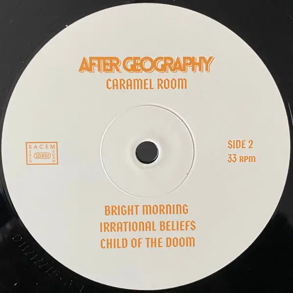 After Geography - Caramel Room (LP, Mini-Album) - фото №5