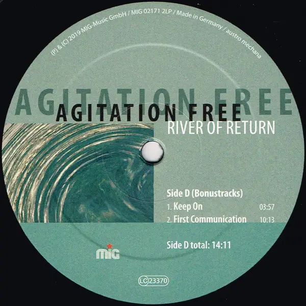 Agitation Free - River Of Return (2 платівки, LP, Album, Reissue) - фото №6