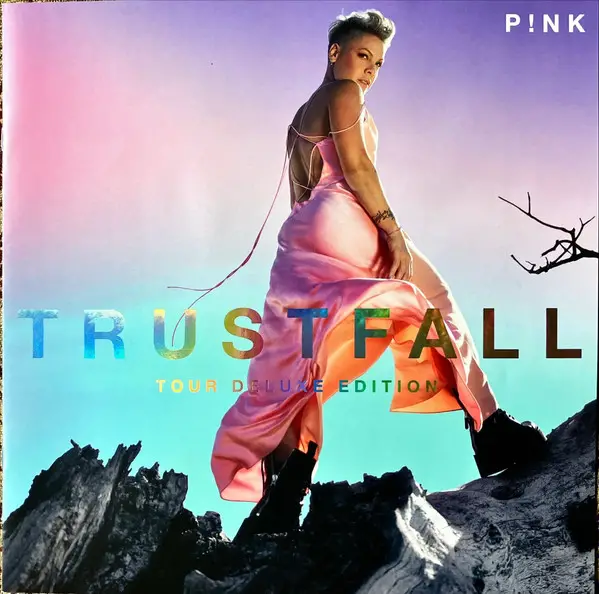 P!NK - Trustfall (Tour Deluxe Edition) (2 платівки, Рожевий, Мармур) - фото №8