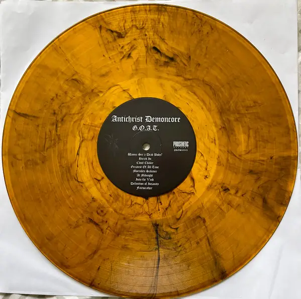 ACxDC - G.O.A.T. (Orange, Black, Marble, LP, Album) - фото №5