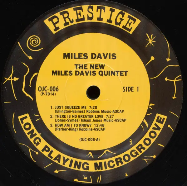 The Miles Davis Quintet - Miles (LP, Album, Reissue) - фото №3