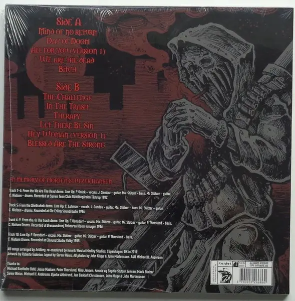 Artillery - In The Trash (Красный, Чёрный, Брызги, Альбом, Сборник, Лимитированое, Ремастеринг) - фото №2