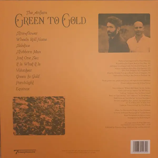 The Antlers - Green To Gold (Зелёный, Альбом, Лимитированое) - фото №5