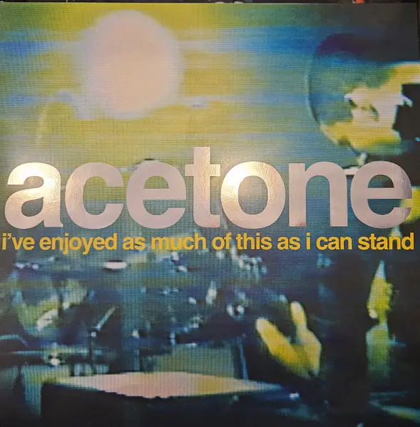 Acetone - I've Enjoyed As Much Of This As I Can Stand: Live At The Knitting Factory, NYC: May 31, 1998 (2 пластинки, Clear, LP)