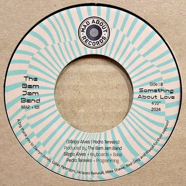 The Bam Jam Band - Keepin' On / Something About Love (45 об/хв, Сінгл) - фото №2