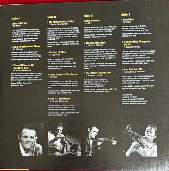 Chet Baker - Great Moments With Chet Baker (Лимітоване, Перевидання) - фото №3