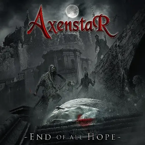 Axenstar - End Of All Hope (Прозрачный, Красный, Альбом, Лимитированое, Пронумерованный)